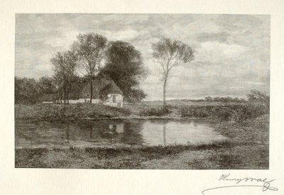 Een boerderij in Normandië door Henry Wolf
