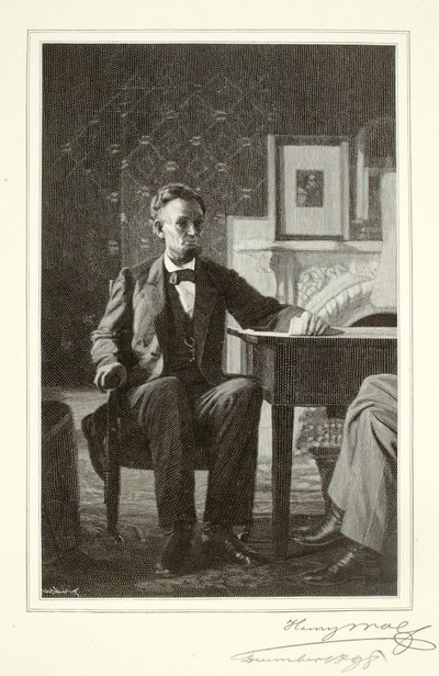 Abraham Lincoln door Henry Wolf