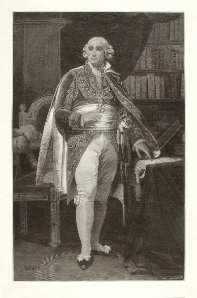 Jean Jacques Regis de Cambaceres, hertog van Parma door Henry Wolf