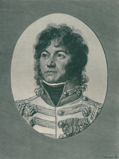 Maarschalk Joachim Murat - Groothertog van Kleef en Berg, koning van Napels, ca. 1800 door Henry Wolf