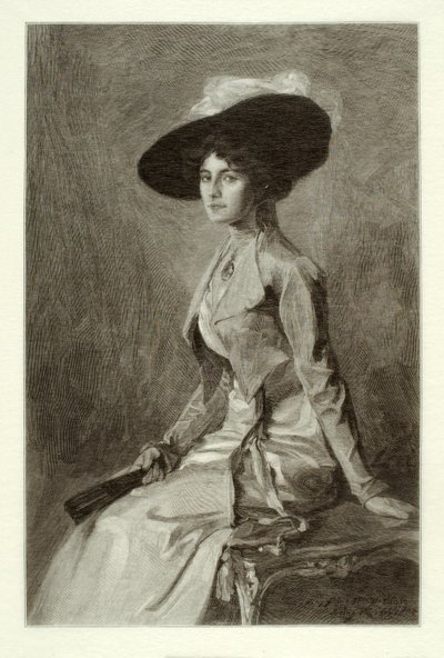 Miss Alice Chase door Henry Wolf