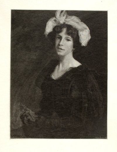 Portret van mevrouw C. door Henry Wolf