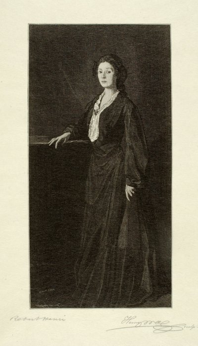 Portret van mevrouw Henri door Henry Wolf