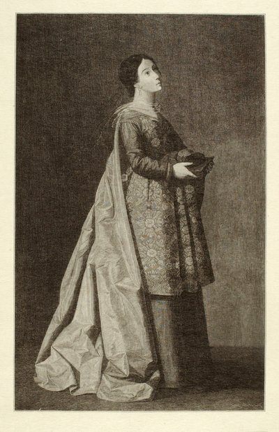 Portret van een dame door Henry Wolf