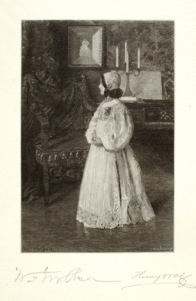 De dochter van de kunstenaar Alice door Henry Wolf