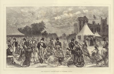 Tuinfeest van Hare Majesteit in Windsor Castle door Henry Woods