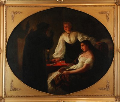 Waarzeggerij, 1867 door Henryk Siemiradzki