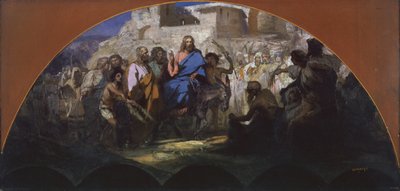 Intocht van Christus in Jeruzalem, 1876 door Henryk Siemiradzki