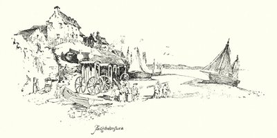 Brighthelmstone door Herbert (after) Railton