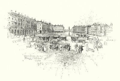 Covent Garden vanaf het Portiek van St. Paul