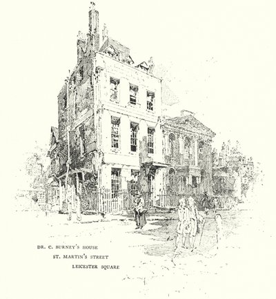 Huis van Dr. Charles Burney, St. Martin