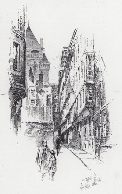 Middle Temple Lane door Herbert (after) Railton
