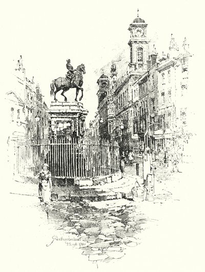Northumberland House door Herbert (after) Railton