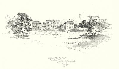 Het huis van Edmund Burke, Beaconsfield door Herbert (after) Railton