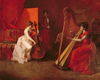 Het Trio door Herbert A. Denman