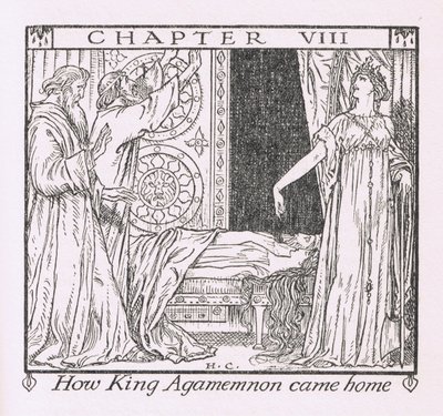 Hoe koning Agamemnon thuiskwam door Herbert Cole