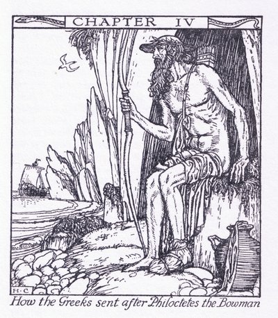 Hoe de Grieken Philoctetes de boogschutter stuurden door Herbert Cole
