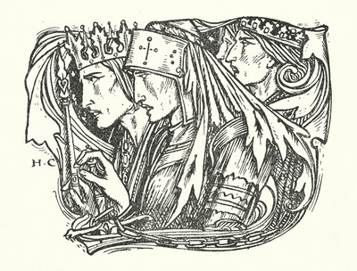 La Belle Dame Sans Merci door Herbert Cole