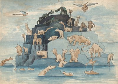 Fantastische dieren die van de ark zijn gelaten, 1911-24 door Herbert E. Crowley