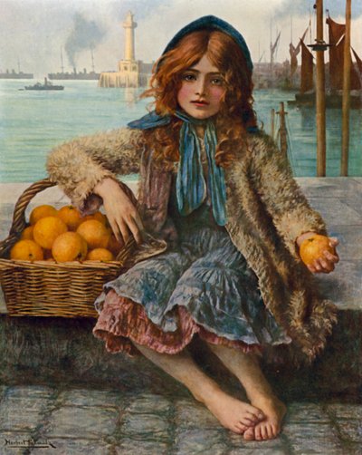 Kleine Koperen Hoofd door Herbert Gustave Schmalz