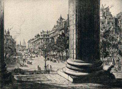 Uitzicht vanaf de Madeleine door Herbert Hillier