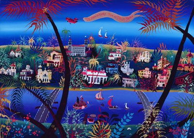 75e Verjaardag van Palm Beach, Florida door Herbert Hofer