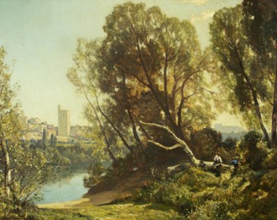Avignon, 1922 door Herbert Hughes Stanton