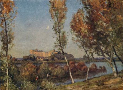 Schemering, Avignon door Herbert Hughes Stanton