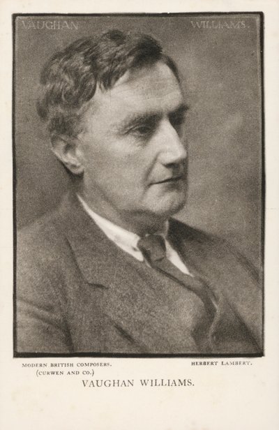 Ralph Vaughan Williams, muziekcomponist door Herbert Lambert