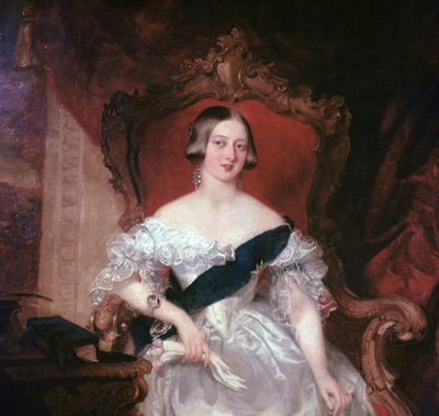 Portret van Koningin Victoria, 1841 door Herbert Luther Smith
