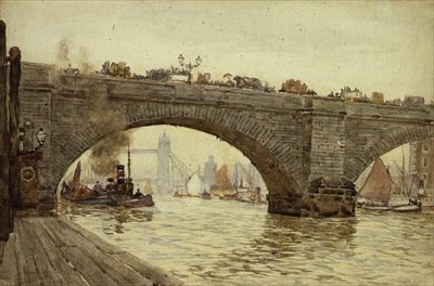 London Bridge door Herbert Menzies Marshall