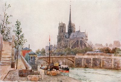 Notre Dame, Parijs door Herbert Menzies Marshall