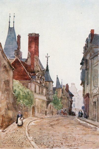 Het Musee Cujas, Bourges door Herbert Menzies Marshall