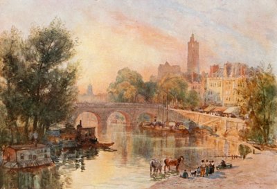 De Pont Marie, Parijs door Herbert Menzies Marshall