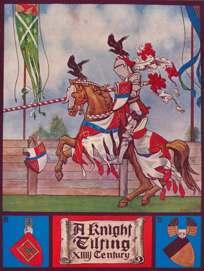 Een ridder kantelt, ca. 1926 door Herbert Norris