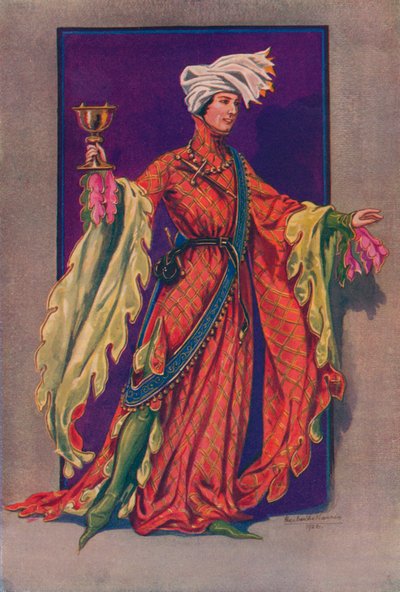 Een Edelman. Eind veertiende eeuw, 1926 door Herbert Norris