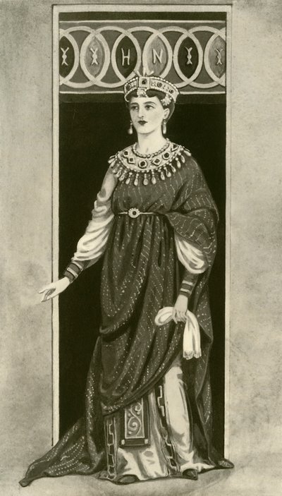 Een keizerin van het Oosterse of Westerse Rijk - Vijfde eeuw v.Chr. door Herbert Norris