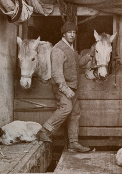 Kapitein Oates en pony