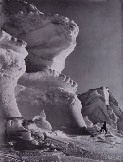 IJsbastions van de Kasteelberg door Herbert Ponting