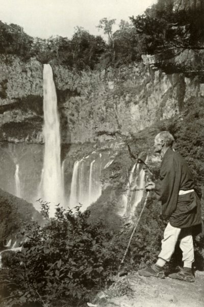 Kegon-No-Taki, 1910 door Herbert Ponting
