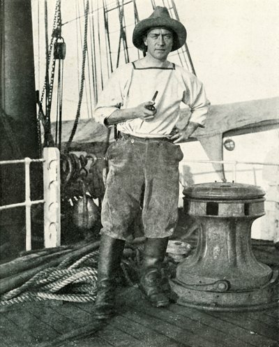 Luitenant H. E. De P. Rennick door Herbert Ponting