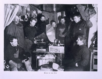 Muziek in de hut (incl. Kapitein Scott), uit 