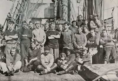 De bemanning van de Terra Nova door Herbert Ponting