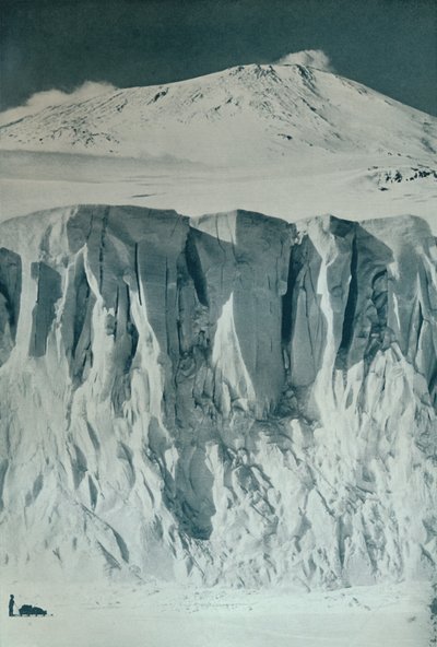 De Wallen van Mount Erebus, ca. 1911, 1913 door Herbert Ponting