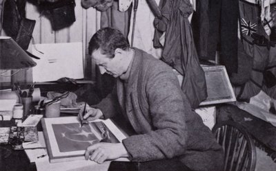 "Voor Wilson, als kunstenaar, waren er compensaties" door Herbert Ponting