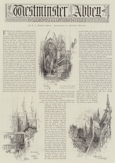 Westminster Abbey door Herbert Railton