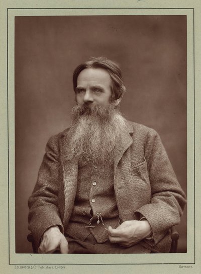 Portret van de schilder William Holman Hunt door Herbert Rose Barraud