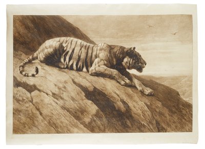 De Wachter op de Heuvel door Herbert Thomas Dicksee