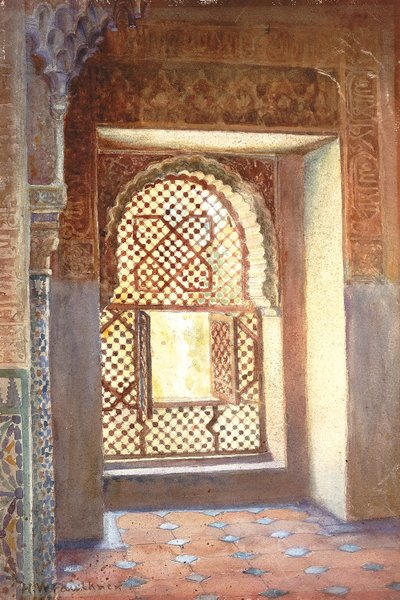 Een venster in de rechtszaal door Herbert W. Faulkner