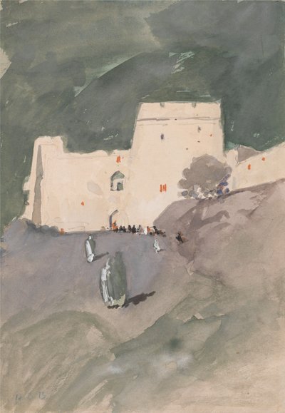 Een Moorse citadel door Hercules Brabazon Brabazon